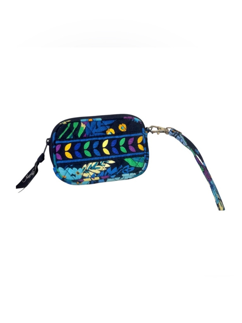 Vera Bradley Midnight Blues Quilted Wristlet - Picture 8 of 8